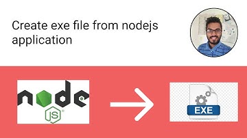 creating exe file from nodejs applicaion