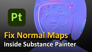 Fix Normal Maps in Substance Painter