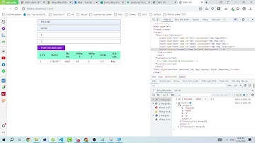 WEB1043 - Nhập danh sách điểm sinh viên - mảng trong mảng - array in javascript