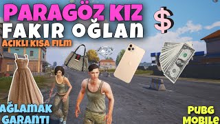 PARAGÖZ KIZ & FAKİR OĞLAN / ACIKLI KISA FİLM!! AĞLAMAK GARANTİ (PUBG MOBİLE) Resimi