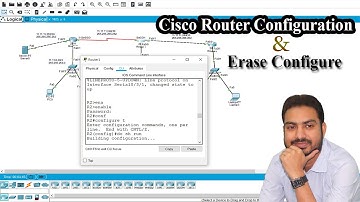 CCNA Bangla Tutorial Class by Class-15 | Router Configure & Delete or Erase Configuration.
