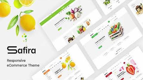 Safira - Food & Organic Responsive Prestashop Theme | Themeforest Website Templates and Themes