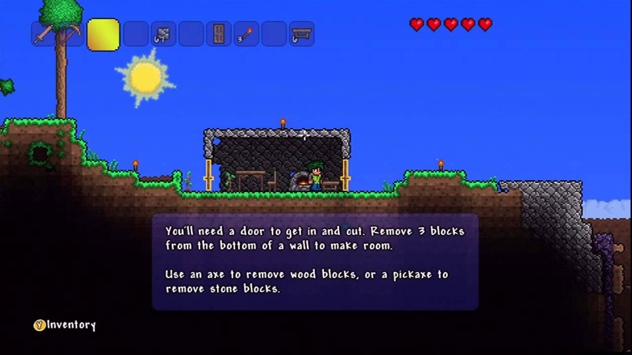 Terraria Xbox 360 505 Games Re-Logic Tutorial SashimiX Sashimi-X 1b