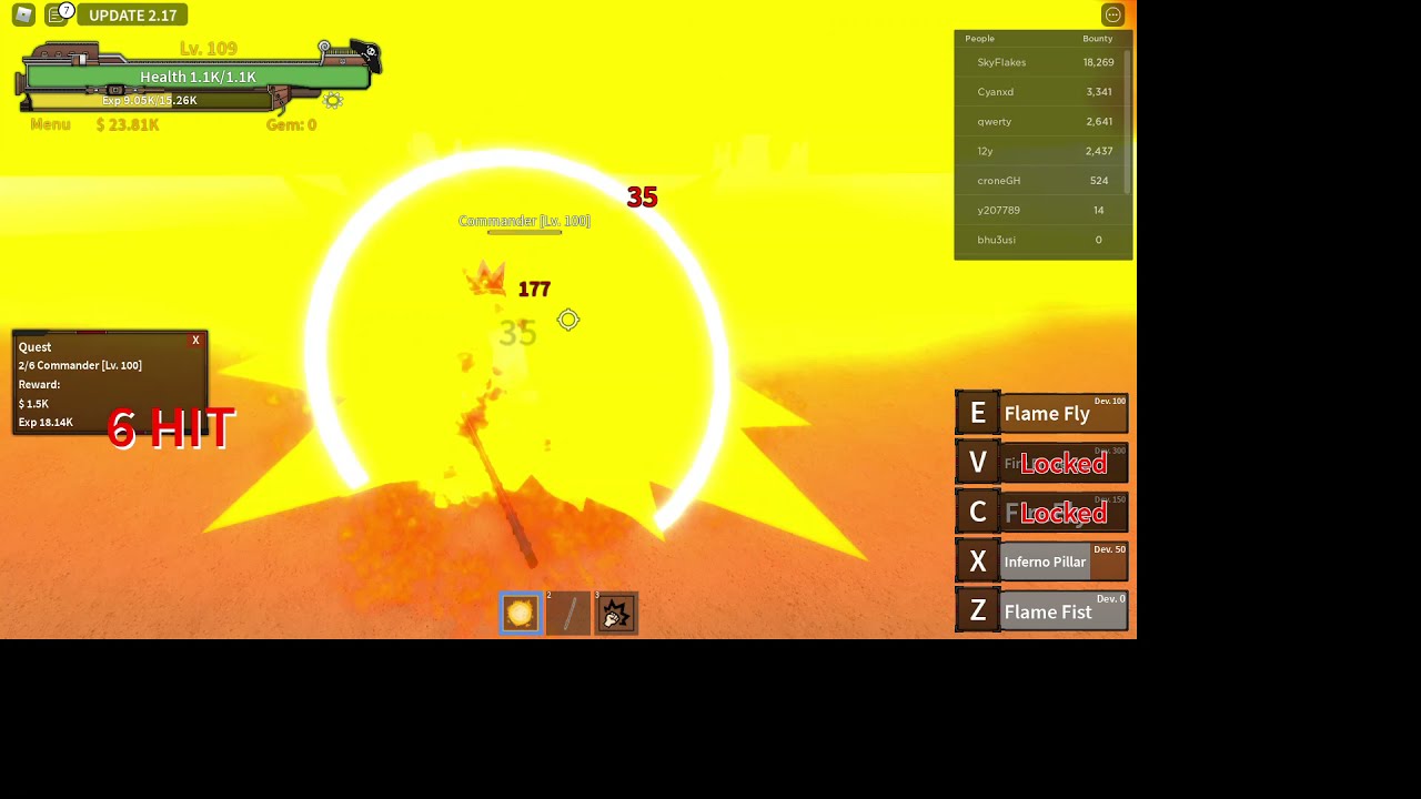 How To Use Flame Fruit In King Legacy YouTube