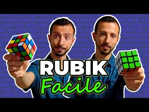 COME RISOLVERE IL CUBO DI RUBIK 3x3 metodo facile! ⏳ [tutorial italiano]