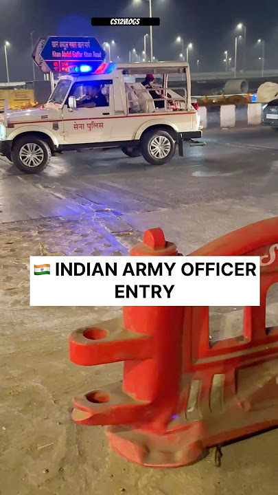 INDIAN ARMY OFFICER ENTRY IN MUMBAI TRAFFIC 🚨 #SHORTS#INDIA#indianarmy#Army