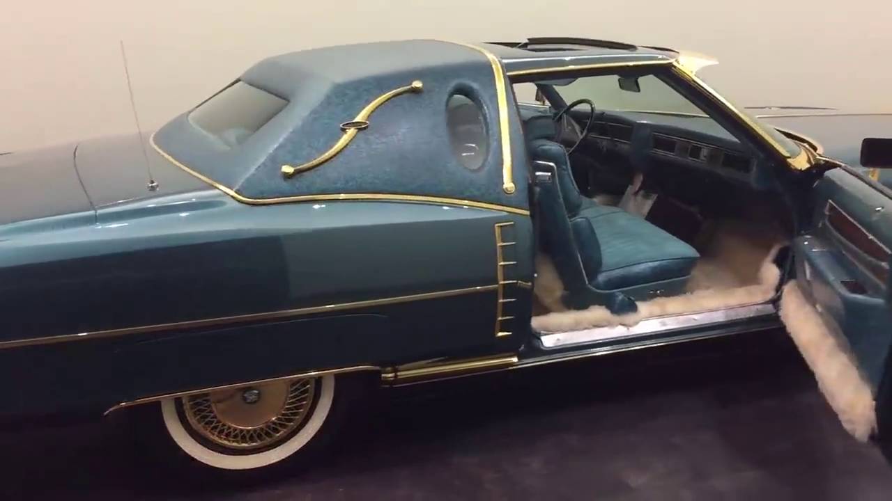 Isaac Hayes' gold plated Cadillac (Luxuryland) YouTube