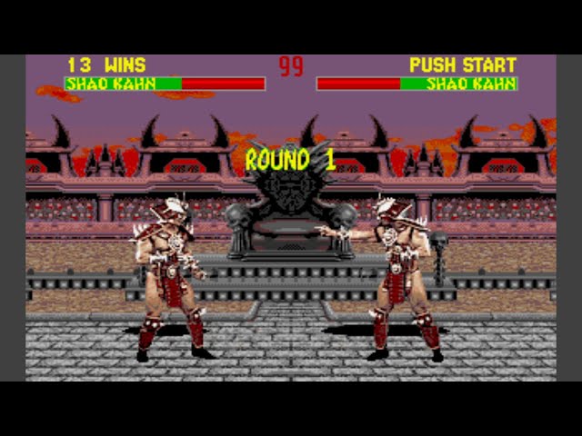 Mk2 Shao Kahn meets Mk: Annihilation Shao Kahn by JohnDrawFatties