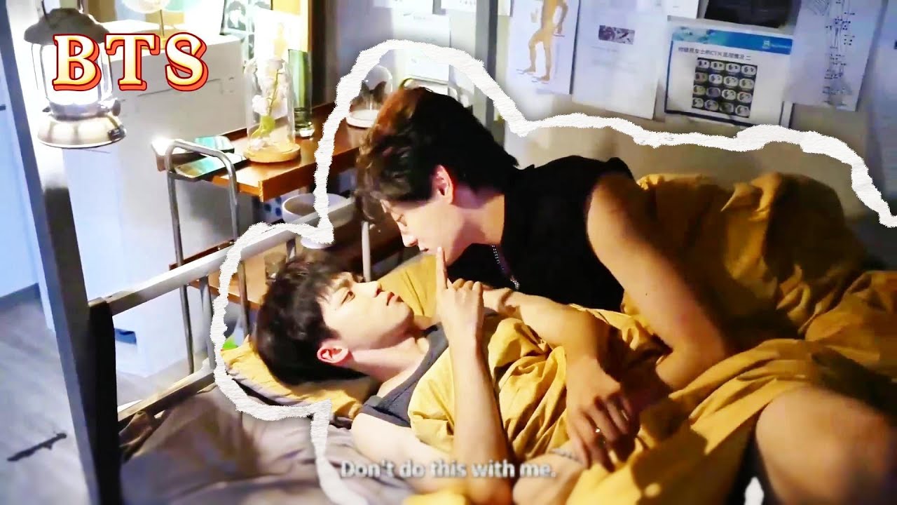 🔥[За кадром] Спальная сцена! Чи Чен обнимает Да Бао крепко! Сдерживают стеснение, режиссер портит! 😂