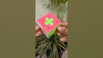 Plus pattern in 5x5 rubik