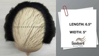 Want a hair system but don't know how to measure the hair loss area? Check out this video!