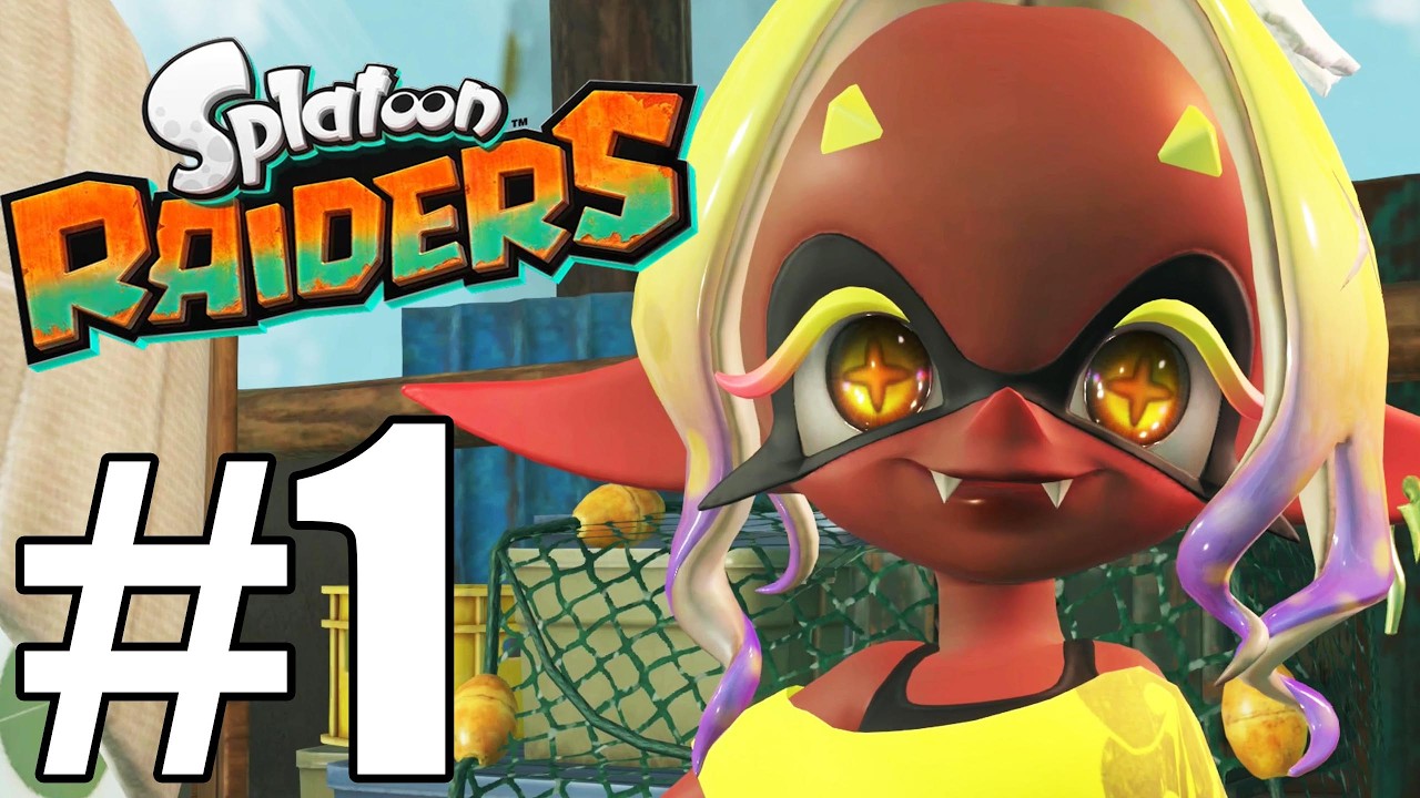 Splatoon Raiders Gameplay Walkthrough Part 1 (Full Game Nintendo Switch 2)