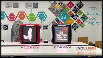 Restaurant Food LED Delivery | Takeaway | Takeout Box Displays with P3 and P4 High Quality  Supplier