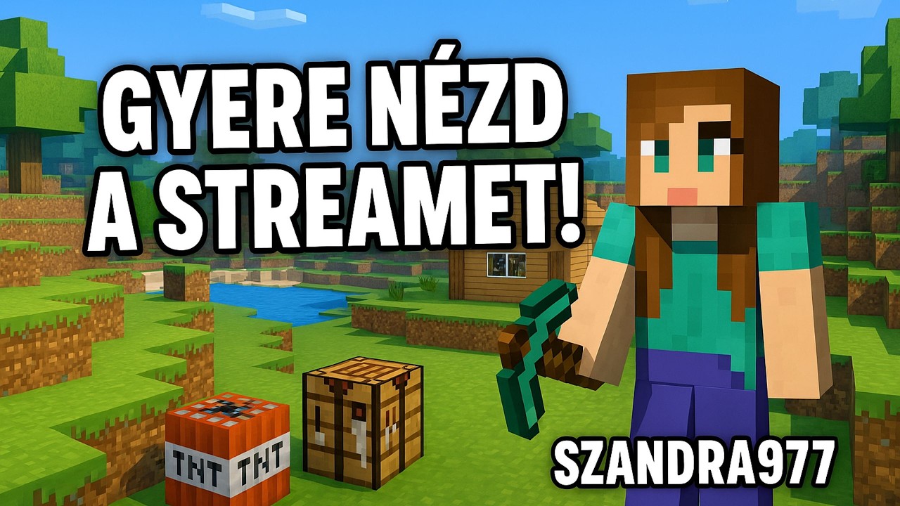 Minecraft Chill & Craft – Élőben