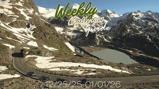 Weekly Challenges Guide (December 25th 2025 - January 1st 2026)
Welcome to the Fifty Eighth episode of the Weekly Challenges Guide, a video series designed to give an overview and helpful advice on that weeks races.
This Weeks featured races are:
Sunday Cup Classic - Red Bull Ring Short Track (3 Laps)
Pickup Truck Race - Lake Louis Tri Oval Reverse (5 Laps)
Ferrari Circuit Challenge – Yas Marina Circuit (5 Laps)
World Touring Car 900 – Circuit De La Sarthe (10 Laps)
Special Event: Polestar 5 One-Make - Deep Forest Raceway (3 Laps) Weekly Challenges Guide (December 25th 2025 - January 1st 2026)