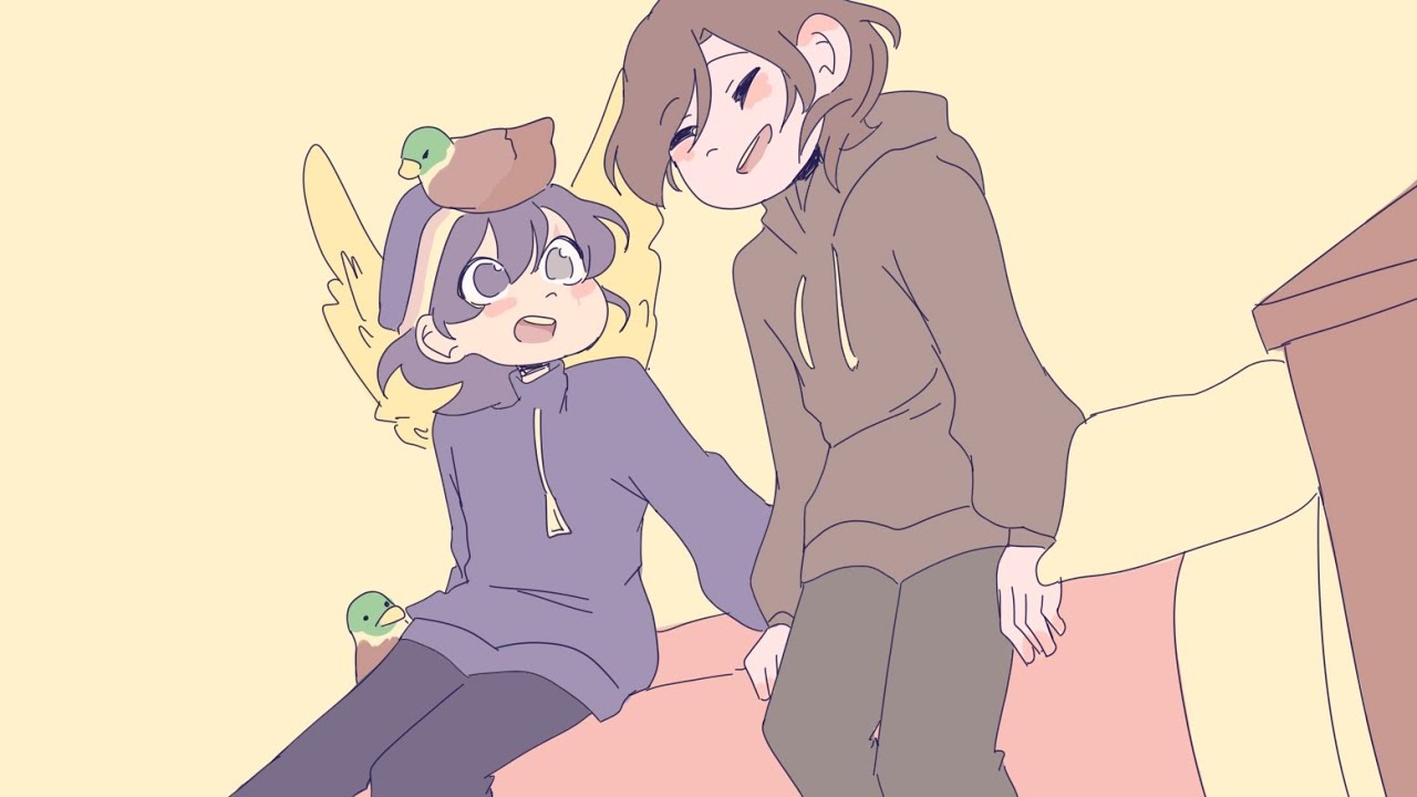 Two birds on a wire ( Karmaland animatic )