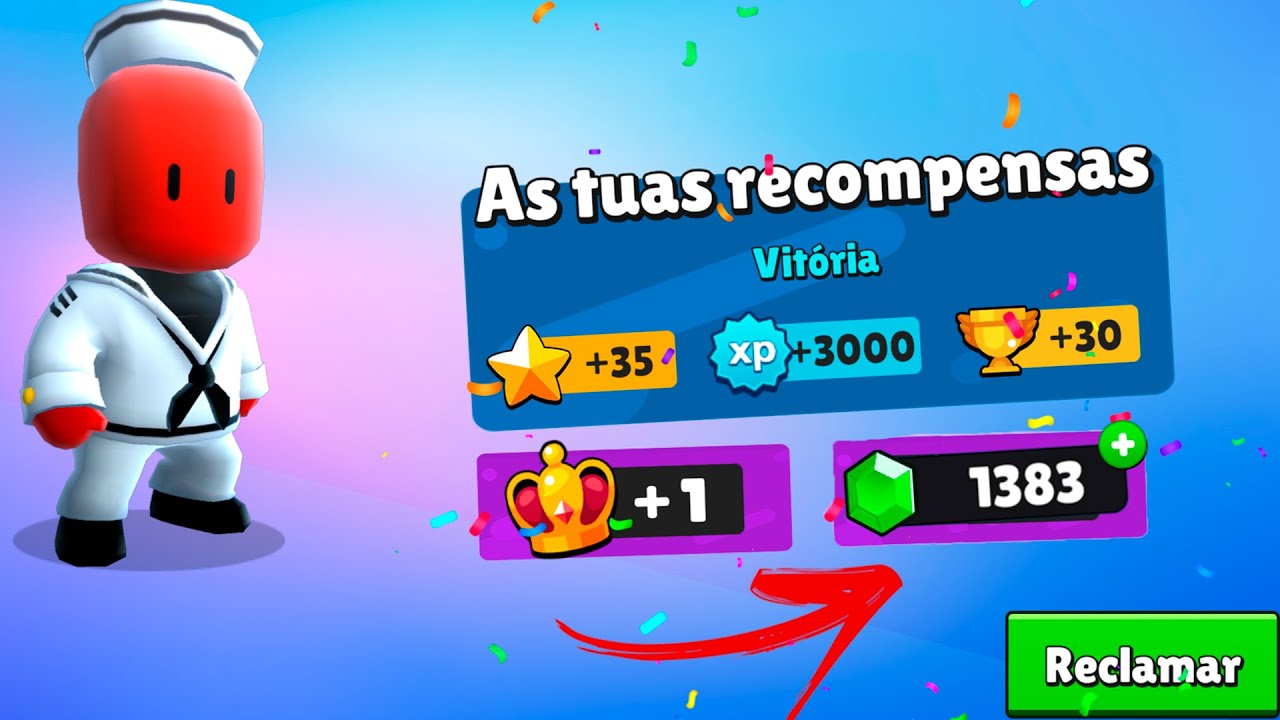 🤑 NOVO BUG PARA TER GEMAS INFINITAS GRÁTIS NO STUMBLE GUYS 0.44