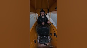 I flew on New Years Eve and did some touch and goes in the J3 Cub. Always Magical #shorts