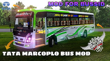 DOWNLOAD TATA MARCOPOLO ULTRA BUSSID MOD FOR-BUS SIMULATOR INDONESIA#bussid