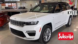 The GORGEOUS 2023 Jeep Grand Cherokee Summit 4xe!