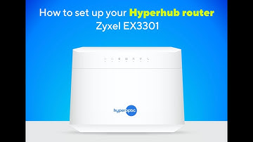 Hyperoptic Zyxel EX3301: Quick Setup Guide