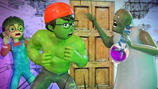 Scary Teacher 3D - NickHulk Rescue Tani -  Granny KidNap Tani - RedBuzz Animation