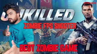 unkilled zombie fps shooter 😱 best zombie game 🎮 vector kanjar 😜 screenshot 2