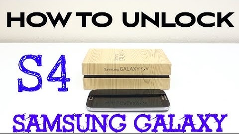 How to Unlock Samsung Galaxy S4 ANY NETWORK (AT&T, T-Mobile, Cricket, O2, ETC)