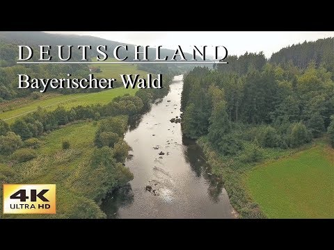 4K Wunderschönes Deutschland-Bayerischer Wald 1. Teil mit der DJI Phantom 4