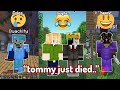 members REACTION to tommyinnit DEATH (tubbo LAUGHS and quackity CRIES)..