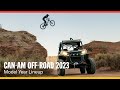 The canam offroad 2023 model year lineup