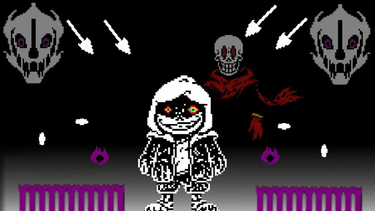 Murder Sans Canon vs Dust Sans Fanon #undertalefandom #dusttale #1v1  #debate #powerscaling 