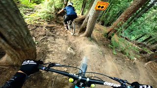 Pro Lines and Black Trails in Fernie Bike Park