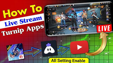 Turnip Se Live Stream Kaise Kare 2025 | Turnip App Se Free Fire Live Stream Kaise Kare