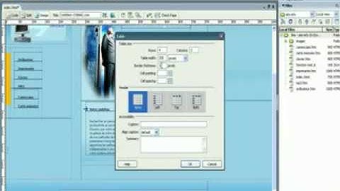 Tutoriel Comment créer une formulaire sur Adobe Dreamweaver CS3