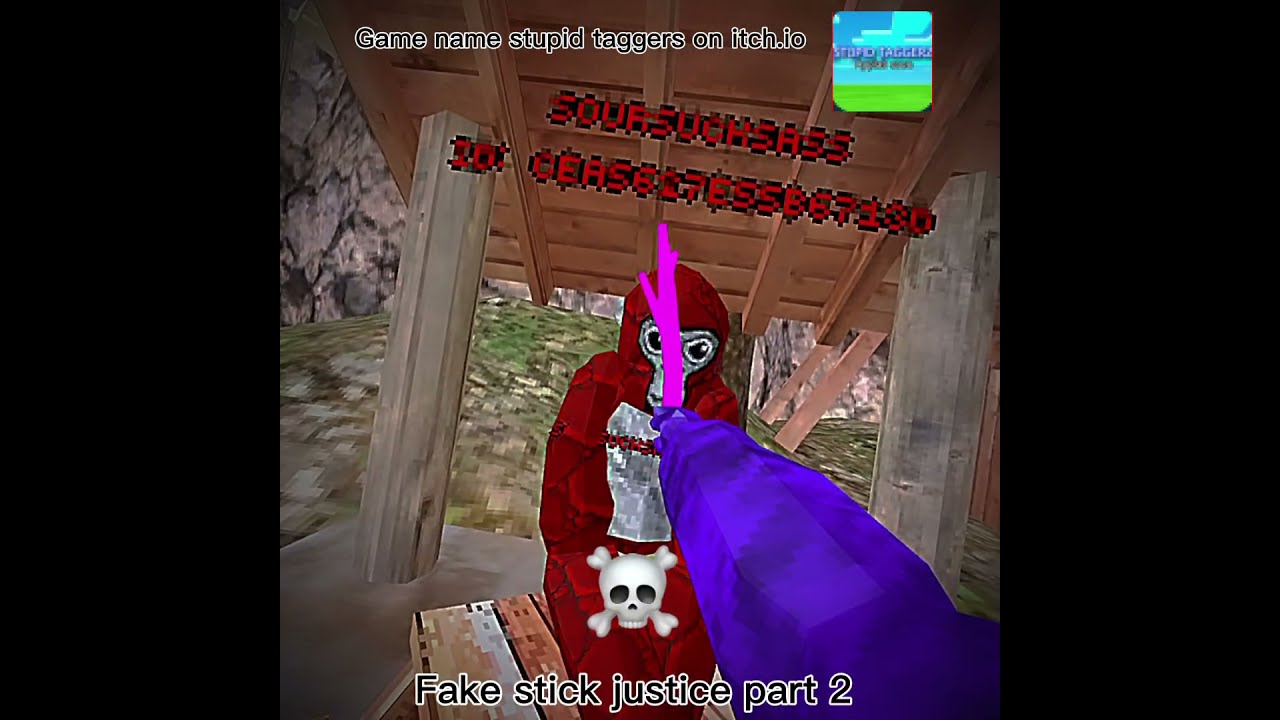 Fake Stick Justice Part 2 Gorillatag Gtag Copy Fangame Edit Animalcompany
