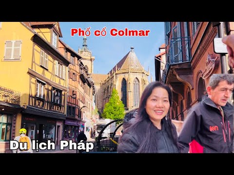 Gia đình du lịch Colmar/ 10h tối mới đến nơi/ bất ngờ tiếng Việt của Aimée/ Mai le cuộc sống ở Pháp mới 2023