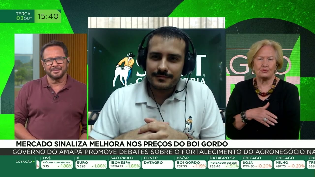 Mercado sinaliza melhora nos preços do boi gordo