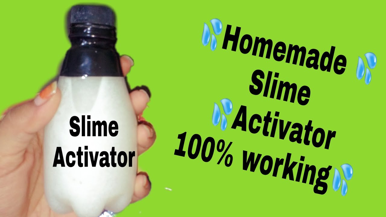 How to make Slime Activator, 100% working Activator DIY Slime Activator