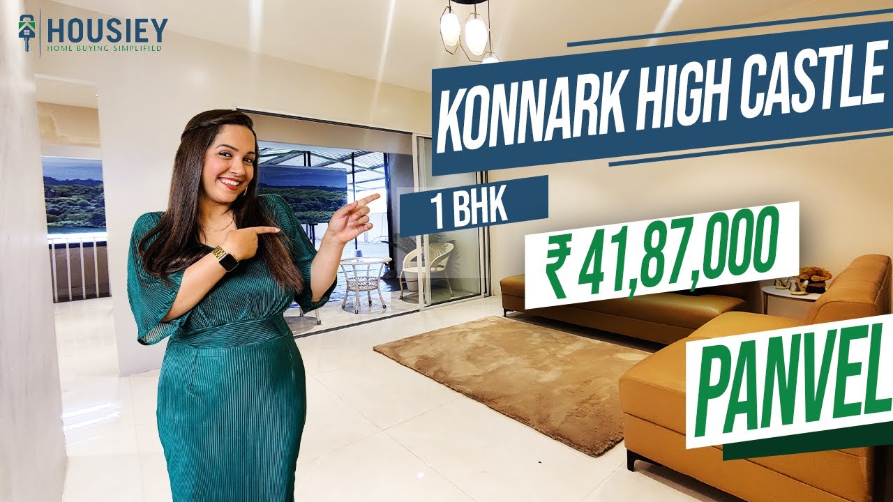 Konark High Castle Panvel 1 BHK Sample Flat Tour Konnark Developers