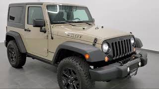 2017 Jeep WRANGLER Willys Wheeler Used. walk around for sale in Fond Du Lac, Wisconsin,