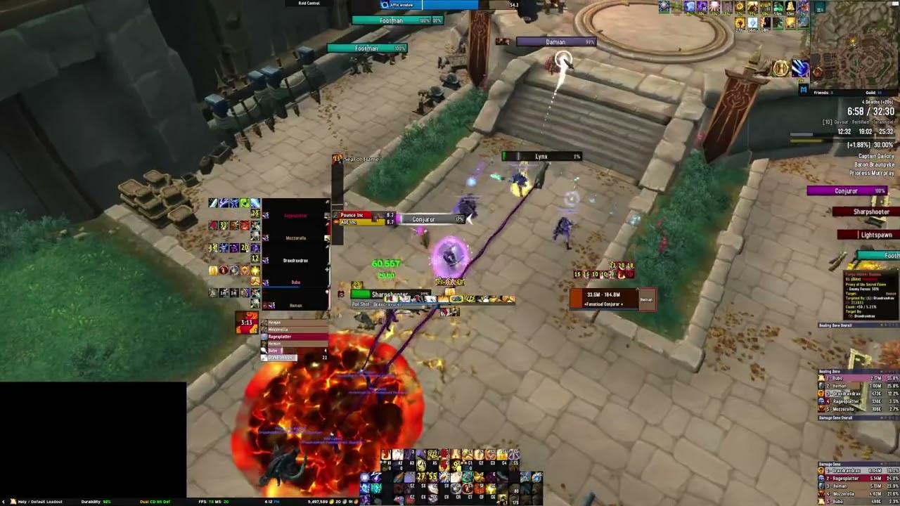 Priory of the Sacred Flame +10 (Holy Paladin) - 4 September 2025