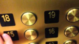 (R) 1987 Montgomery SSC (mb Fujitec) Traction High Rise Elevators | Tower 909 | Irving TX