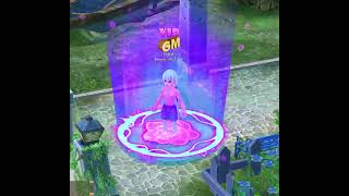 Cyberpunk Aqua + Purple X FX 🌸 | MMORPG Glow Showcase | ToP-Style Vibe 🔥