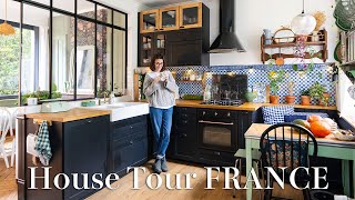 French countryside house tour/House decorated with DIY & fleamarket collections /Life in Paris