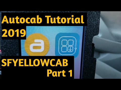 Autocab Tutorial 2019 (SFYELLOWCAB) PART 1