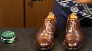 靴磨き Crockett & Jones 編  (ASMR)