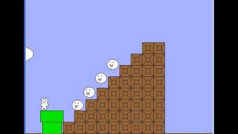 Cat Mario/Syobon Action Playthrough (Part 1)