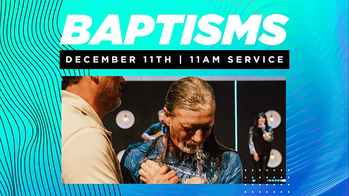 11am Service | Rodney Pearce | Baptisms