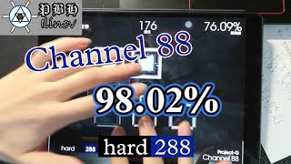 [Polytone] Channel 88 (Hard Lv.288) acc 98.02% with muiti-finger-technique screenshot 5